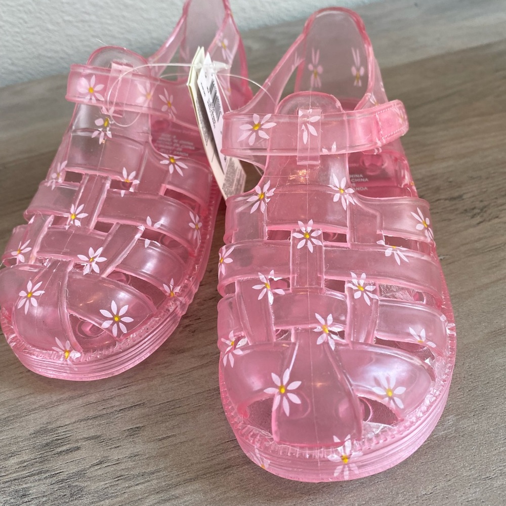 COPY - NWT GAP Daisy Jelly Sandals 9T